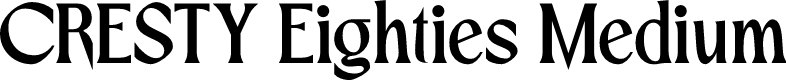 CRESTY Eighties Medium