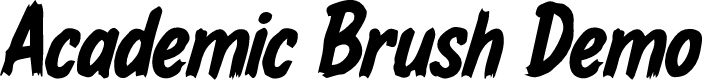 Academic Brush Demo