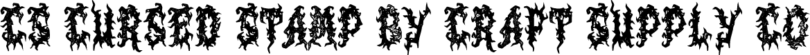 CS Cursed Stamp Regular Demo
