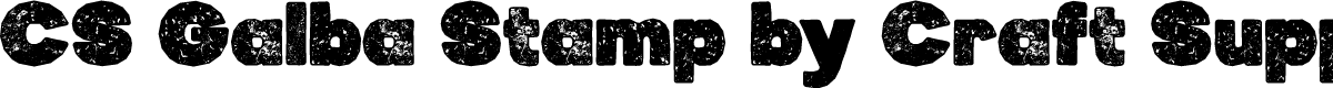 CS Galba Stamp Regular Demo