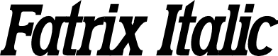 Fatrix Italic