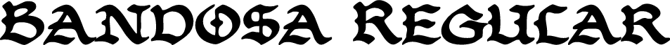 Bandosa Regular