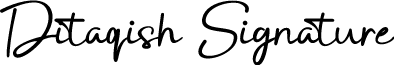 Ditaqish Signature