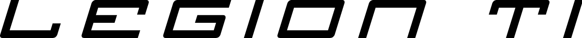 Legion Title Italic