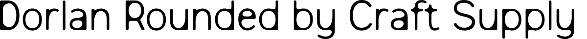DorlanRounded-Regular Demo