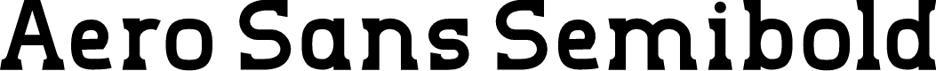 Aero Sans Semibold