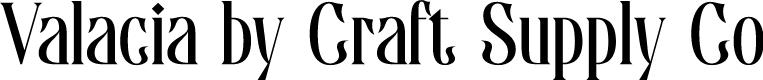 Valacia Demo Regular