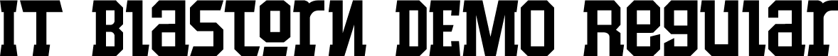 IT Blastorn DEMO Regular