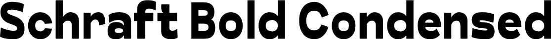 Schraft Bold Condensed