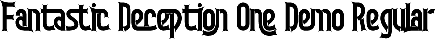 Fantastic Deception One Demo Regular