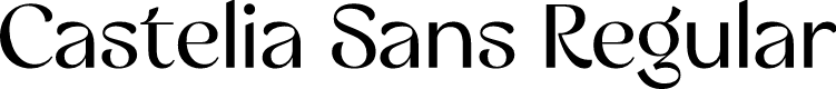 Castelia Sans Regular