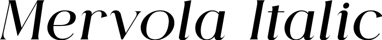 Mervola Italic