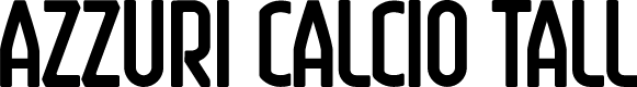 Azzuri Calcio Tall Personal Use 5