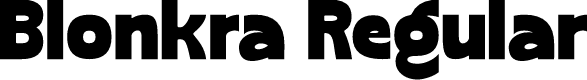 Blonkra Regular