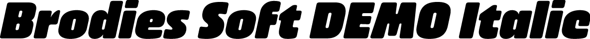 Brodies Soft DEMO Italic