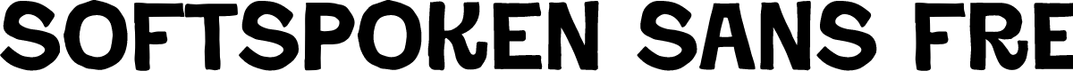 Softspoken Sans Free Demo