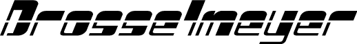 Drosselmeyer Laser Italic