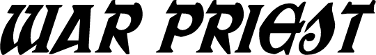 War Priest Condensed Italic
