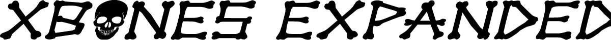 xBONES Expanded Italic