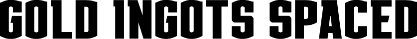 Gold Ingots Spaced