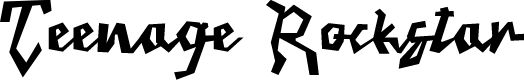 Teenage Rockstar Demo
