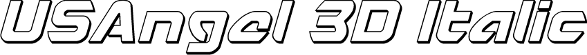 USAngel 3D Italic