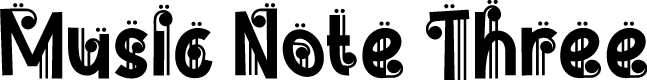 Music Note Three