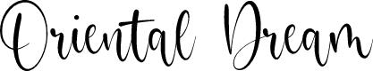 Oriental Dream