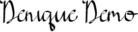 Denique Demo