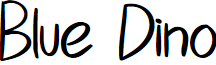 Blue Dino - Personal Use