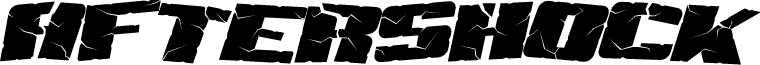 SF Aftershock Debris Italic