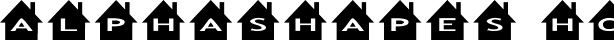 AlphaShapes houses
