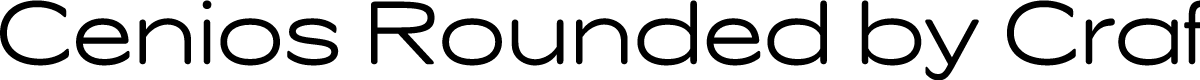 Cenios Rounded Demo Regular