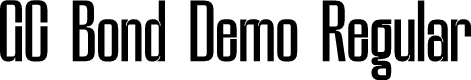 GC Bond Demo Regular