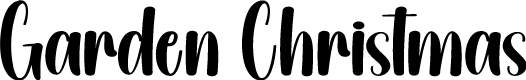 Garden Christmas