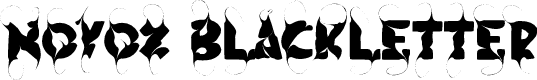 Novox Blackletter
