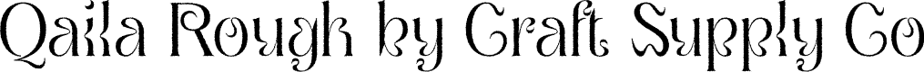 Qaila Rough Regular Demo
