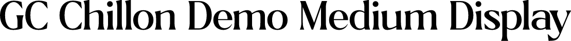 GC Chillon Demo Medium Display