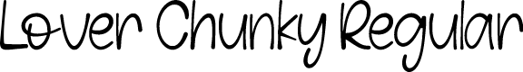 Lover Chunky Regular