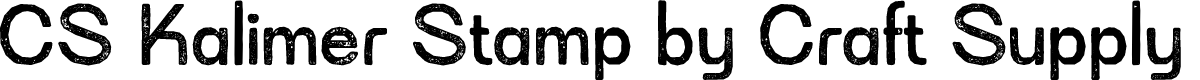 CS Kalimer Stamp Regular Demo