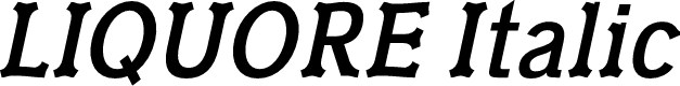 LIQUORE Italic