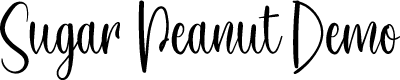 Sugar Peanut Demo