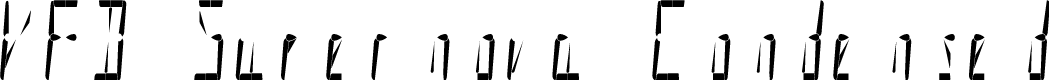 VFD Supernova Condensed