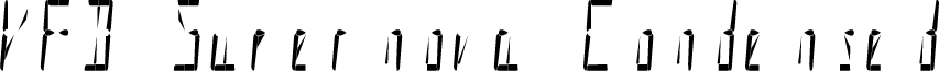 VFD Supernova Condensed