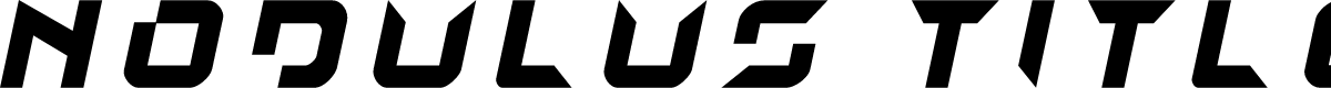 Nodulus Title Italic