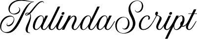 KalindaScript-Regular Demo