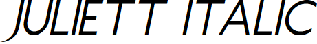 Juliett Italic
