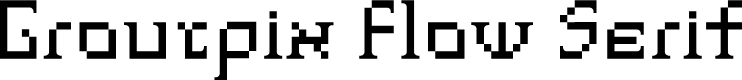 Groutpix Flow Serif