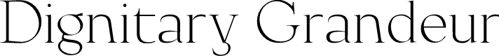 Dignitary Grandeur Light