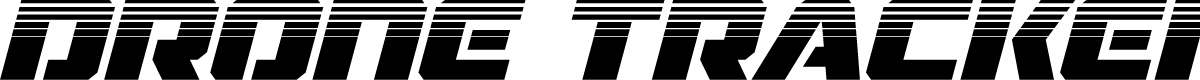 Drone Tracker Halftone Italic
